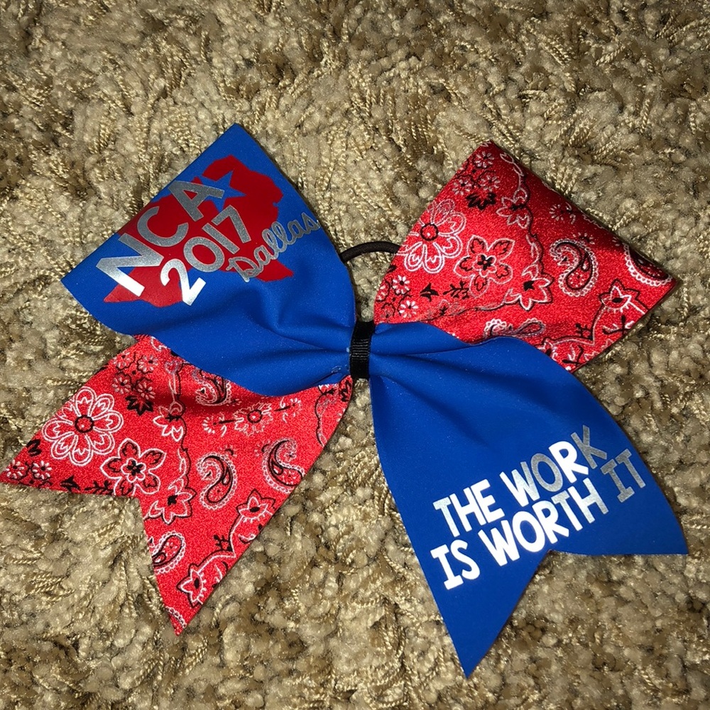 2017 nca cheer bow